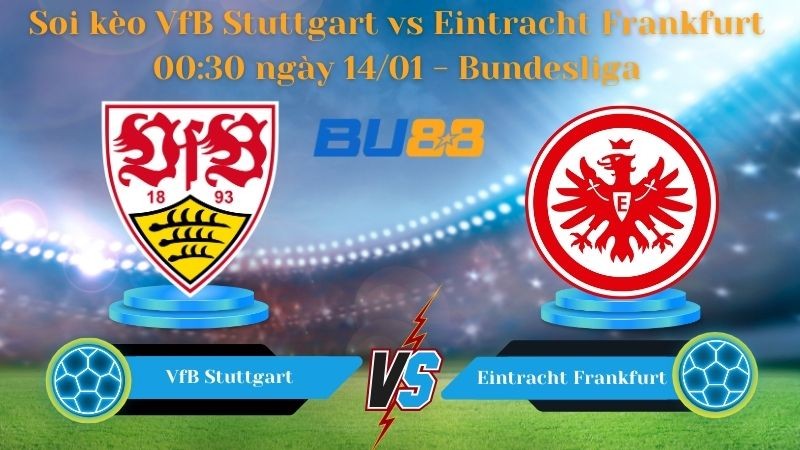 BU88 Nhận định bóng đá VfB Stuttgart vs Eintracht Frankfurt 00:30 ngày 14/01 - Bundesliga