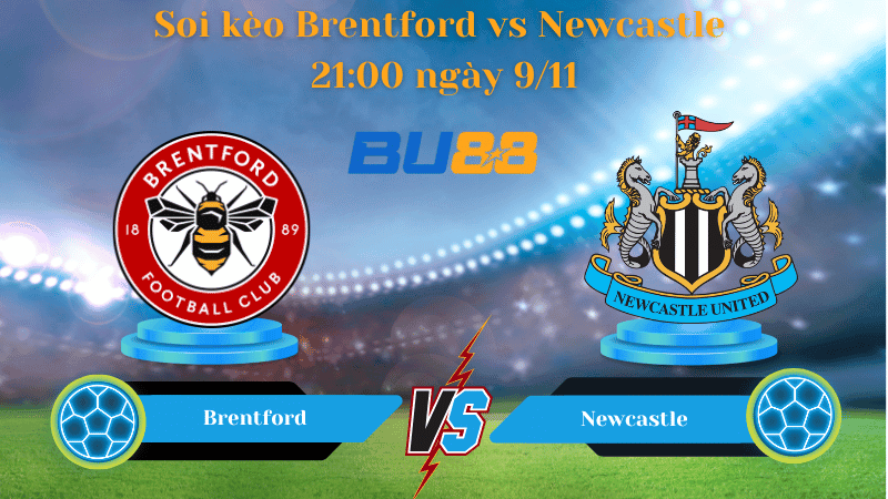 BU88 Nhận định soi kèo Brentford - Newcastle 21:00 ngày 9/11- Premier League.